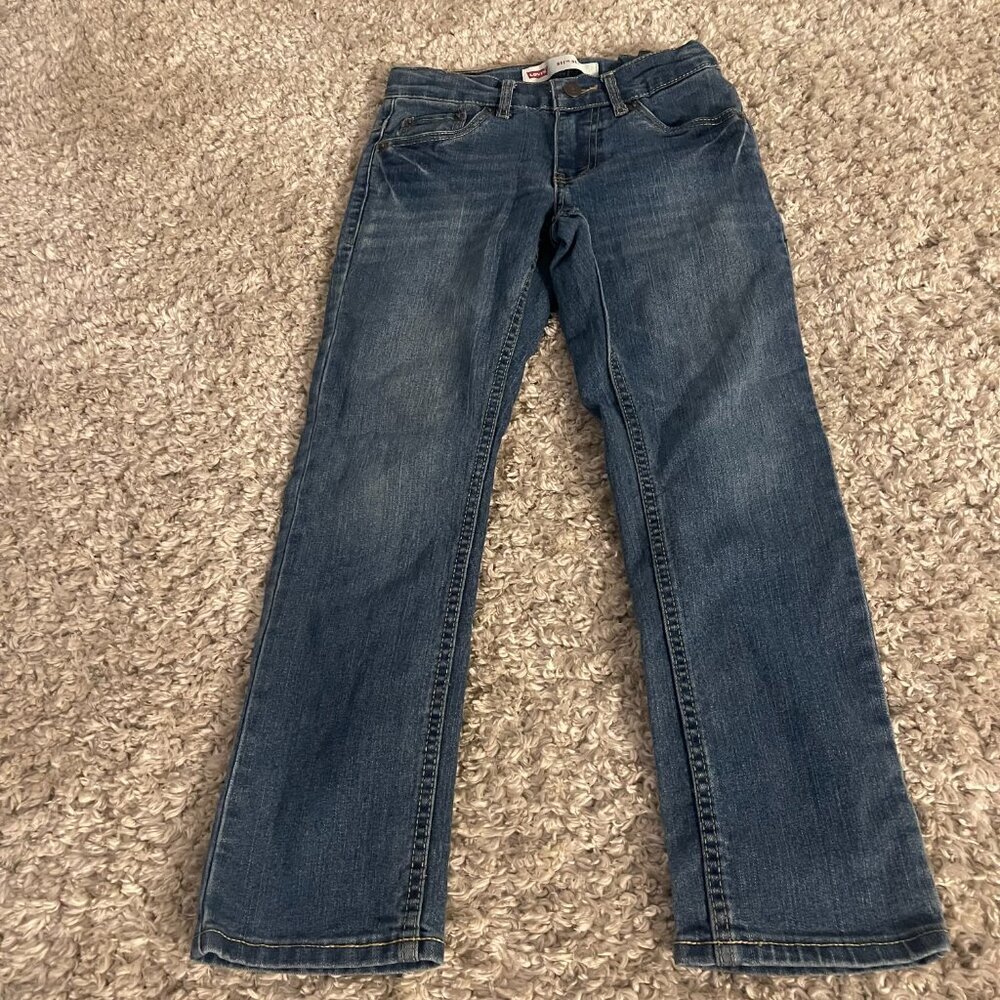 Levi’s 511 Slim Boys Jeans Size 8 Regular Denim